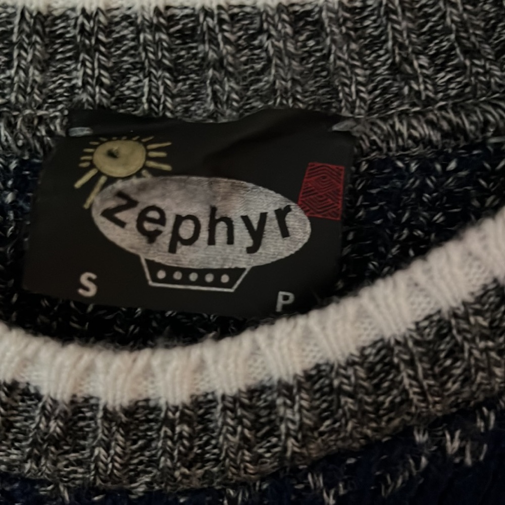 vintage zephyr sweater youth small - Picture 4 of 9